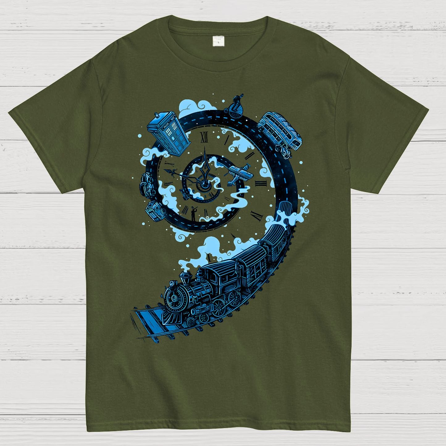 Time Machine Geek T-Shirt