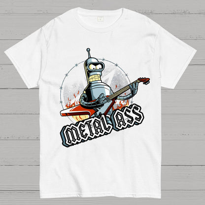 Robot Metal Rock Geek T-Shirt