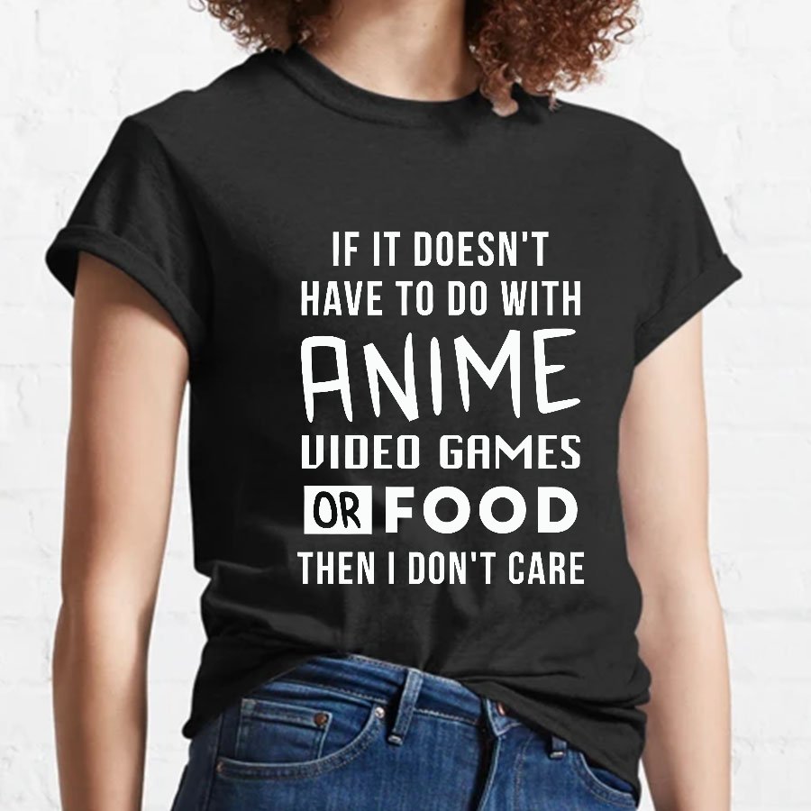 Anime Video Game Geeky T-Shirt