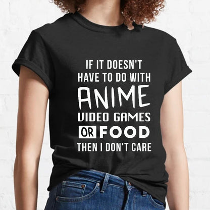 Anime Video Game Geeky T-Shirt