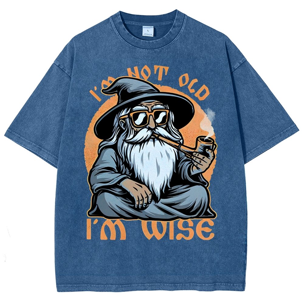 Wise Old Wizard Vintage Distressed T-shirt
