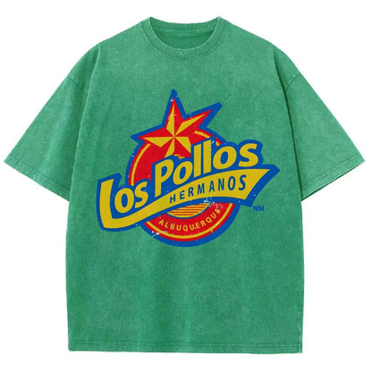 Los Pollos Hermoso Vintage Distressed T-shirt