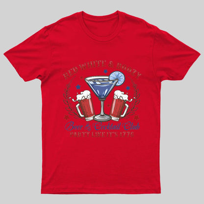 4th of July Social Club  America Nerdy T-Shirt