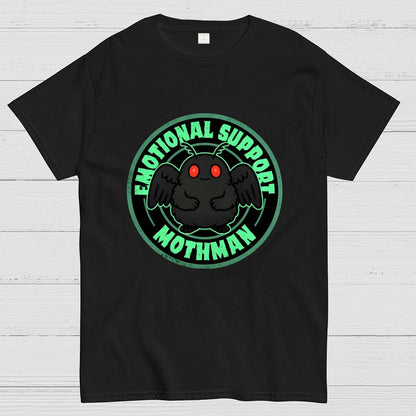 Emotional Support Mothman Geek T-Shirt