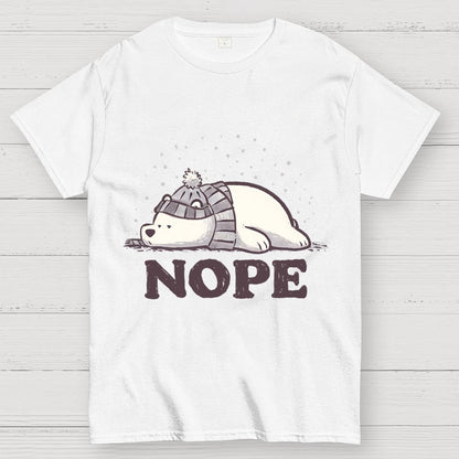 Nope, Too Cold for Anything Geek T-Shirt
