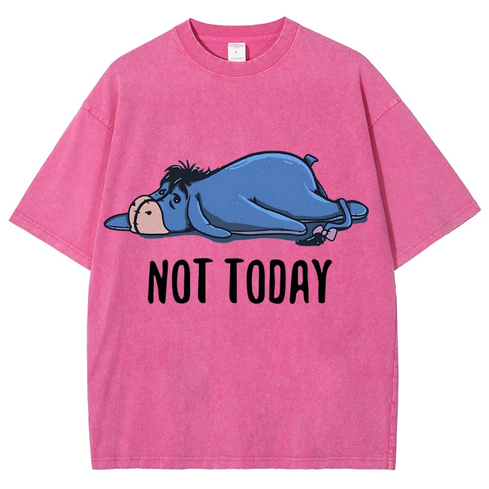 Not Today Vintage Distressed T-shirt