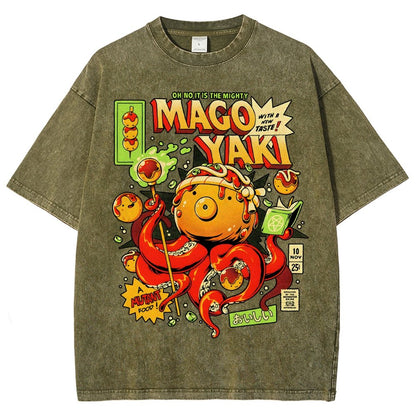 Magoyaki Vintage Distressed T-shirt