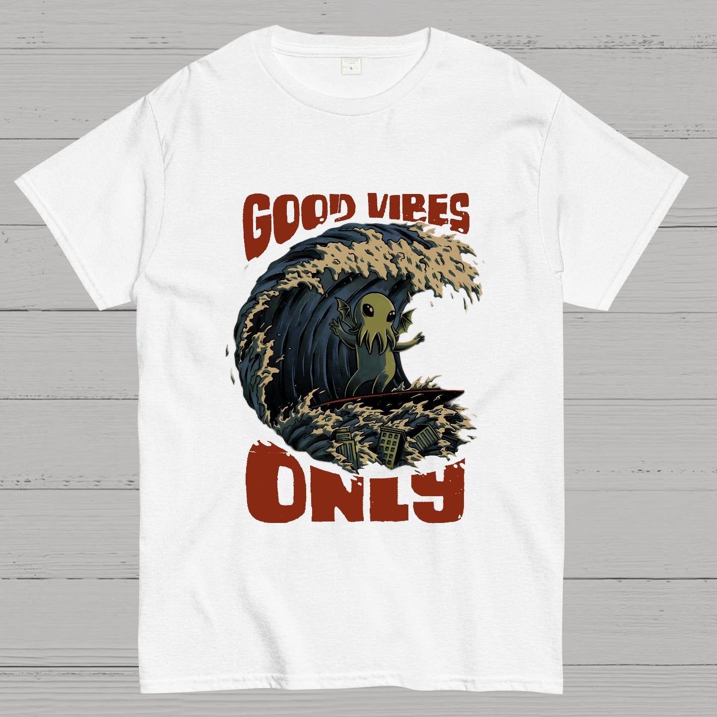 Good Vibes Only Geek T-Shirt