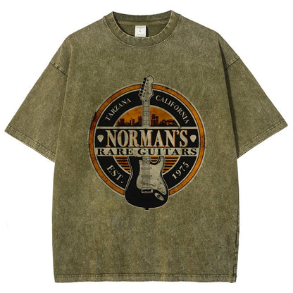 Norman S Rare Guitars Essential Vintage Distressed T-shirt