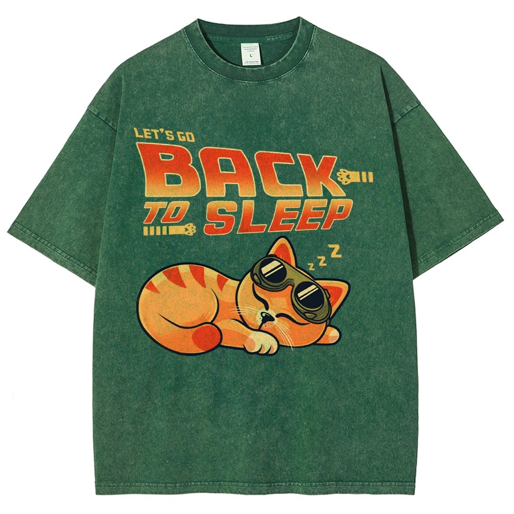 Back To Sleep Vintage Distressed T-shirt
