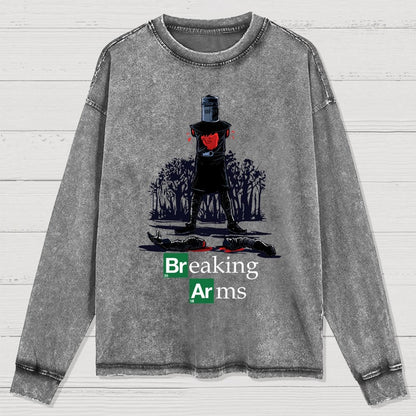 Breaking Arms Washed Long Sleeve Tee