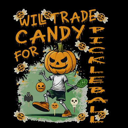 Halloween Pumpkin Man Geeky T-Shirt