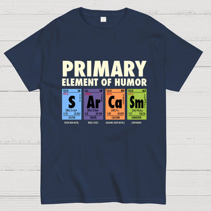 S Ar Ca Sm - Periodic Table of Humor Nerdy T-Shirt
