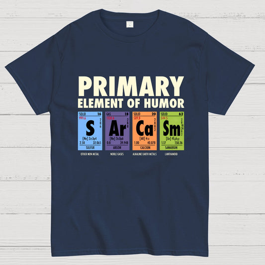 S Ar Ca Sm - Periodic Table of Humor Nerdy T-Shirt