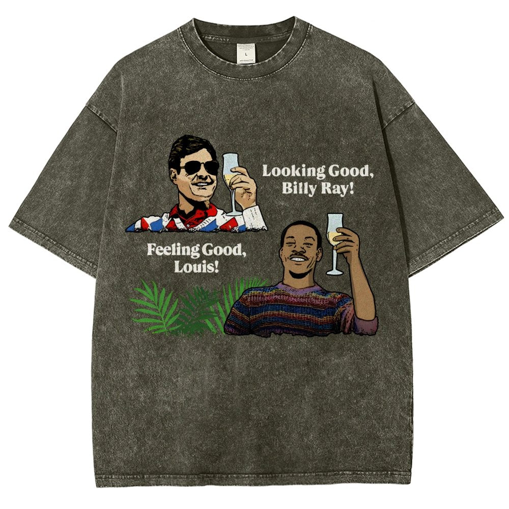 Looking Good Billy Ray! Feeling Good Louis! Vintage Distressed T-shirt