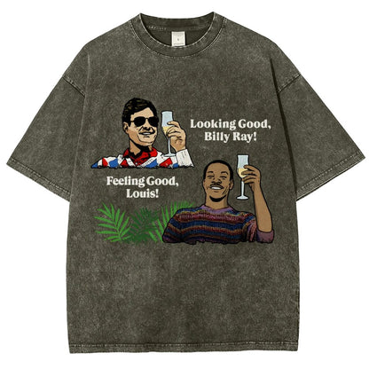 Looking Good Billy Ray! Feeling Good Louis! Vintage Distressed T-shirt