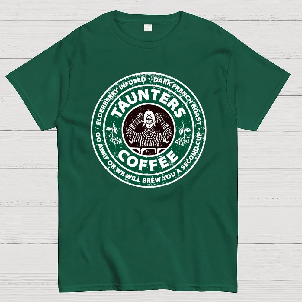 Taunters French Roast Coffee Geek T-Shirt