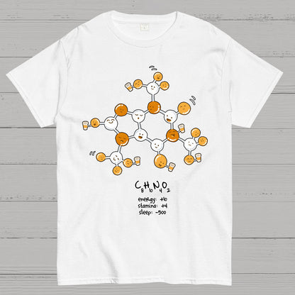Caffeine Power Up Geek T-Shirt