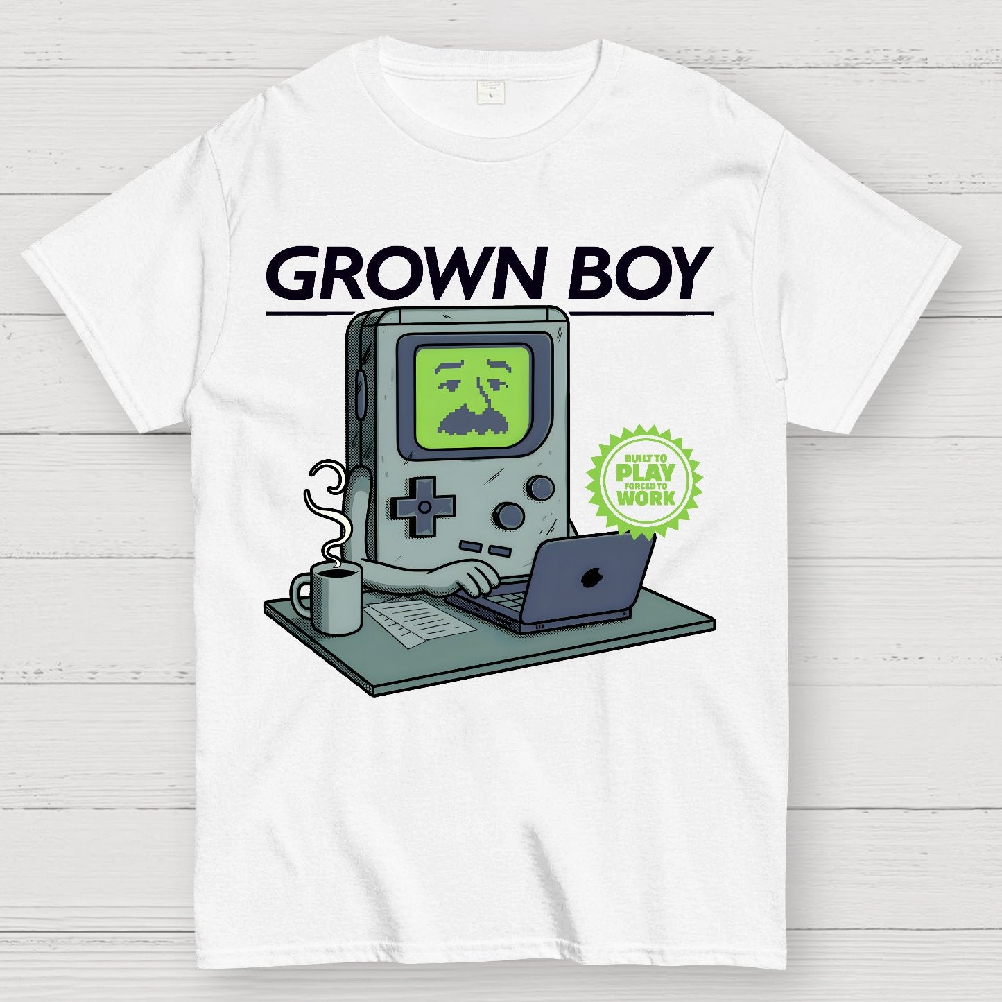 Grown Boy Geek T-Shirt
