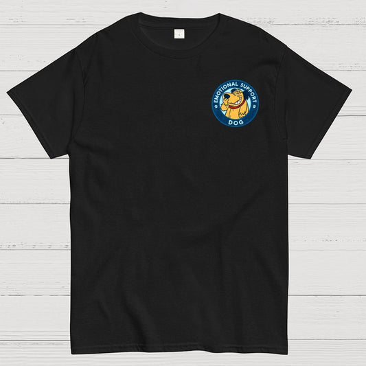 Dog Support Or Not? Front And Back Printing Geek T-Shirt