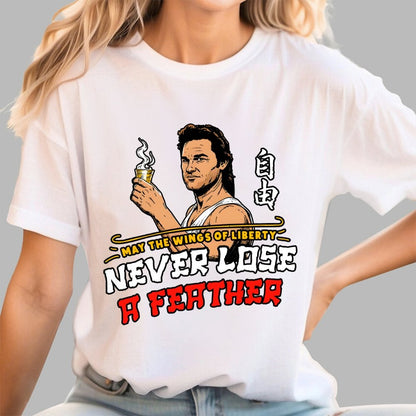 May the Wings of Liberty Never Lose a Feather Geek T-Shirt