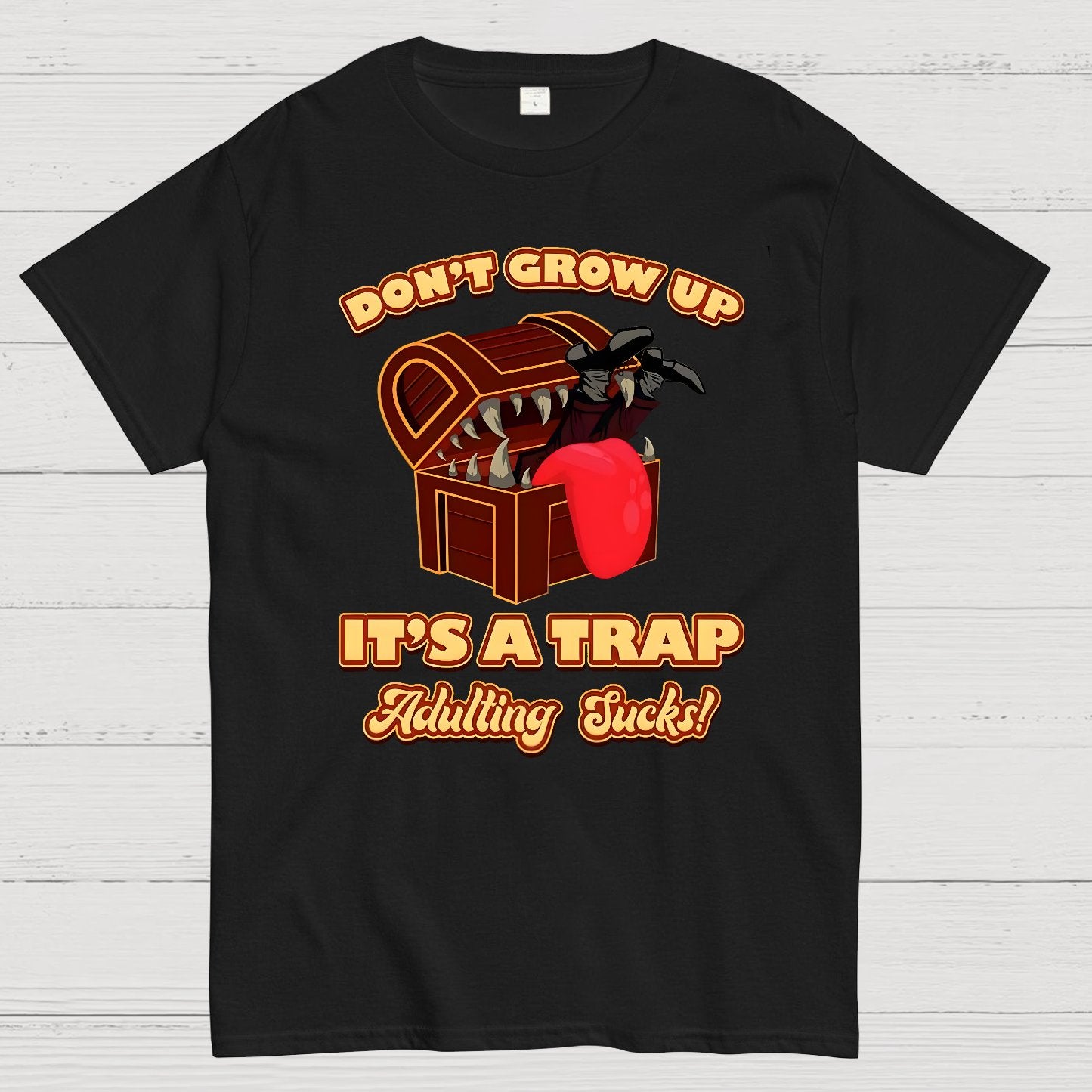 Don't Grow Up It's A Trap Geek T-Shirt