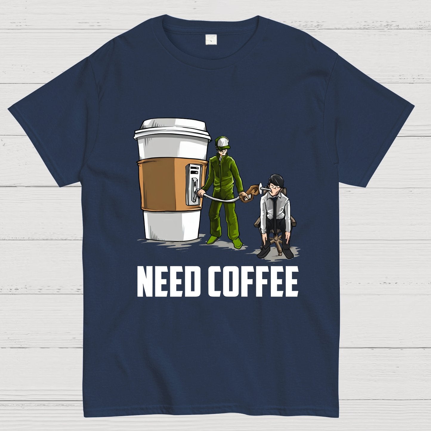 Need Coffee Nerdy T-Shirt