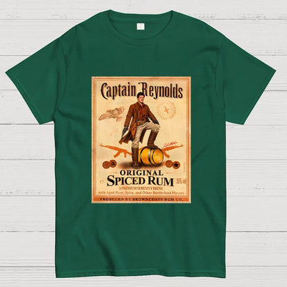 Captain Rogers Spiced Rum Geek T-Shirt
