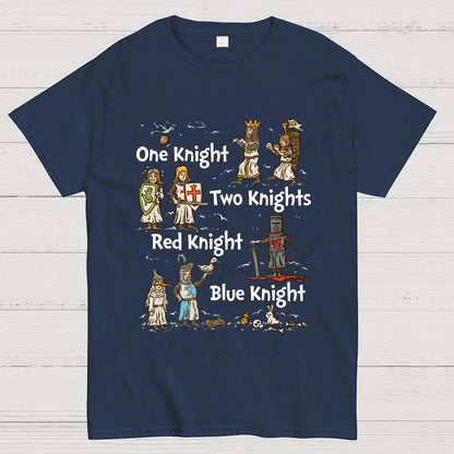 Red Knight, Blue Knight Unisex Geek T-Shirt