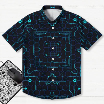 Computer Wiring Science Fictioncomputer Wiring Science Fiction Geek Hawaiian Shirt