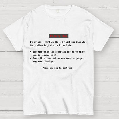 Blue Screen of HAL Geek T-Shirt