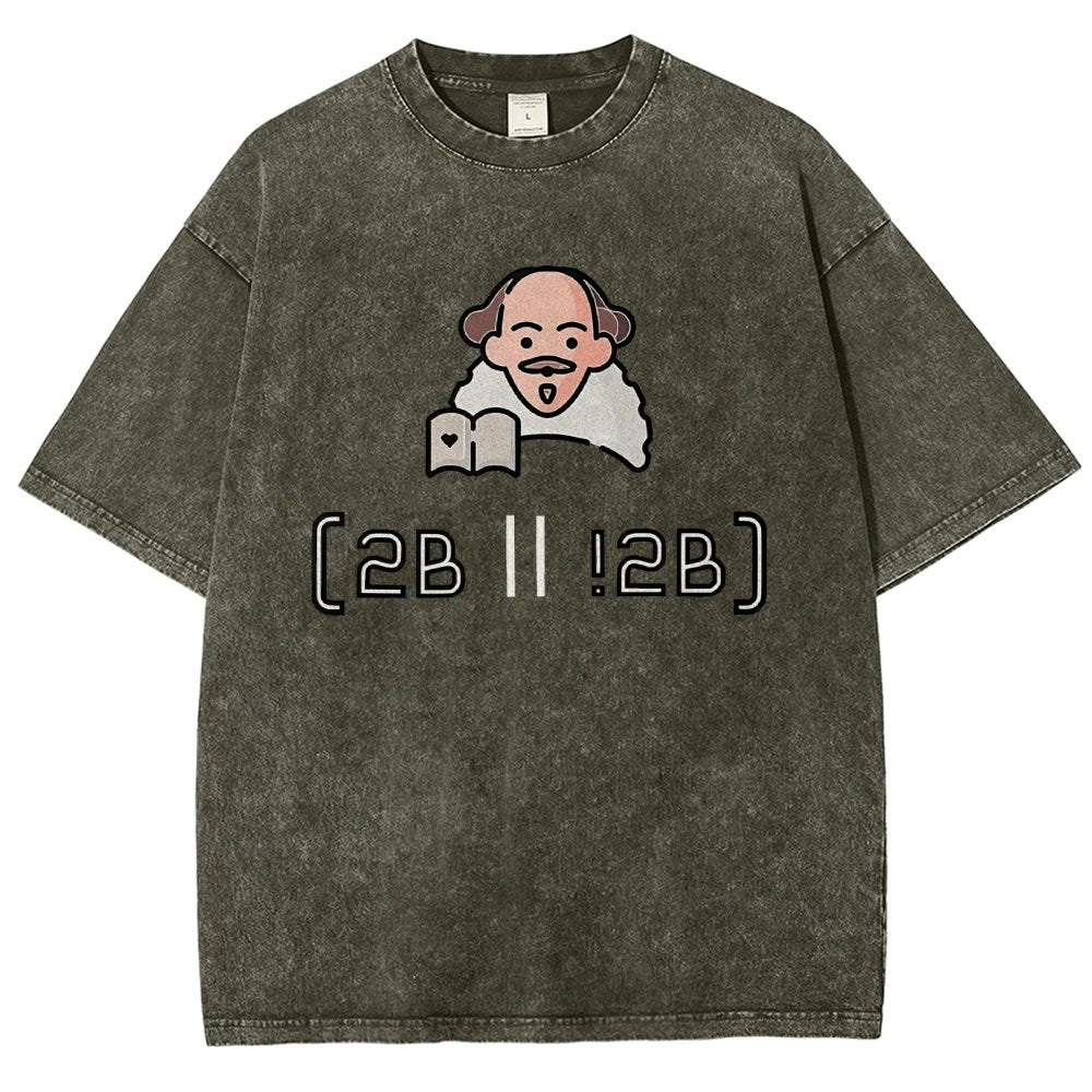 To Be Or Not To Be That Is The Question Essential Vintage Distressed T-shirt