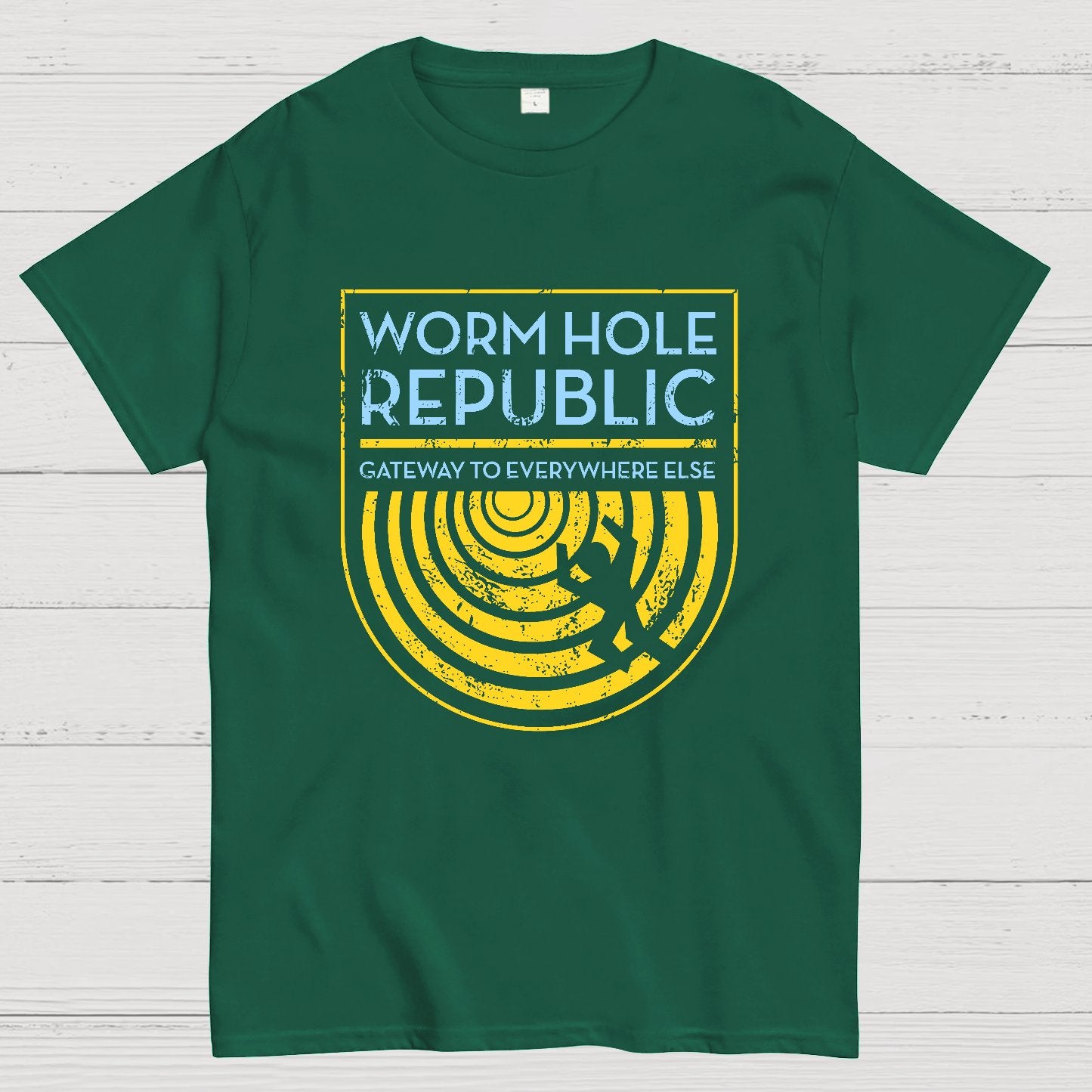 Worm Hole Republic Geek T-Shirt