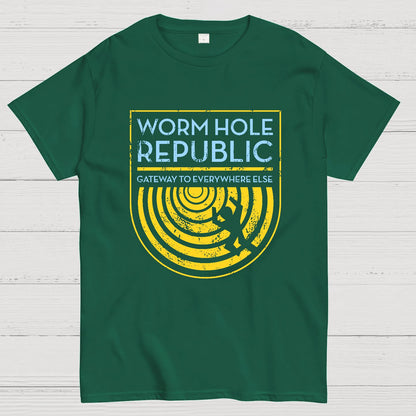 Worm Hole Republic Geek T-Shirt