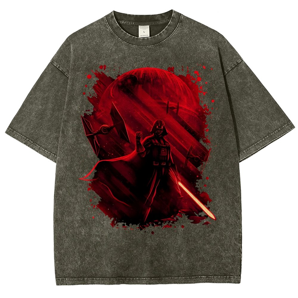 Dark Power Vintage Distressed T-shirt