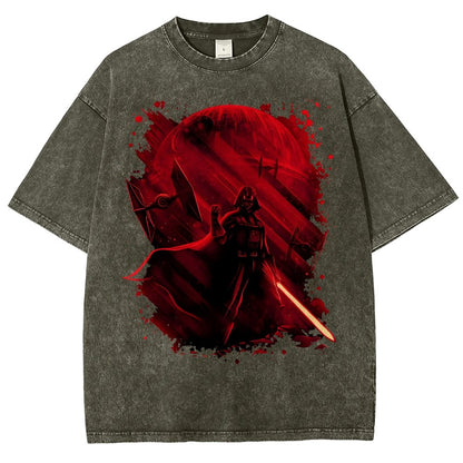 Dark Power Vintage Distressed T-shirt