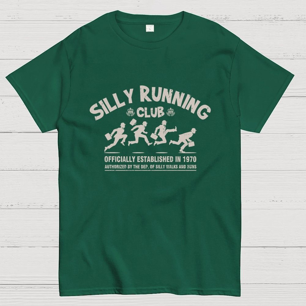 Funny Silly Running Club Geek T-Shirt