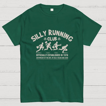 Funny Silly Running Club Geek T-Shirt