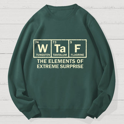 The Extreme Element of Surprise Geek Cotton Sweatshirt
