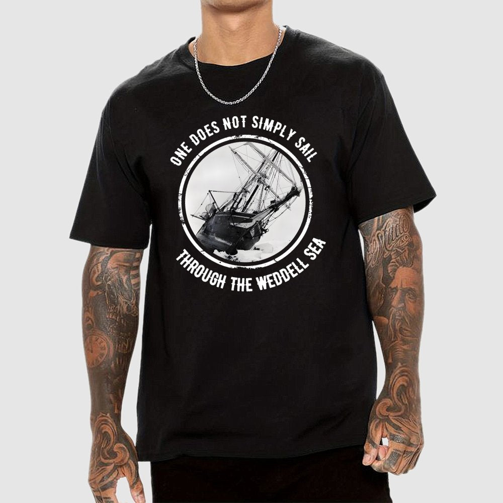 Shackleton Endurance Weddell Sea Geek T-Shirt