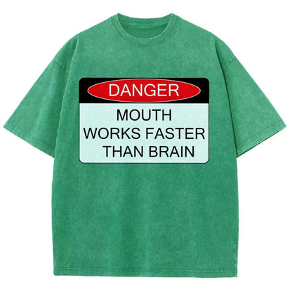 Danger Vintage Distressed T-shirt