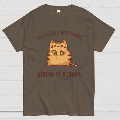 Round is a Shape Geeky T-Shirt