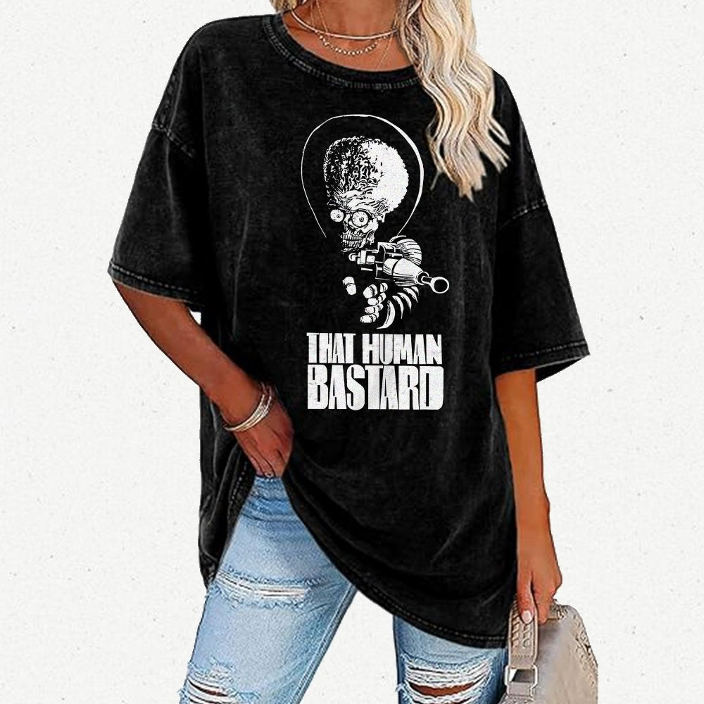 That Human Bastard Vintage Distressed T-shirt