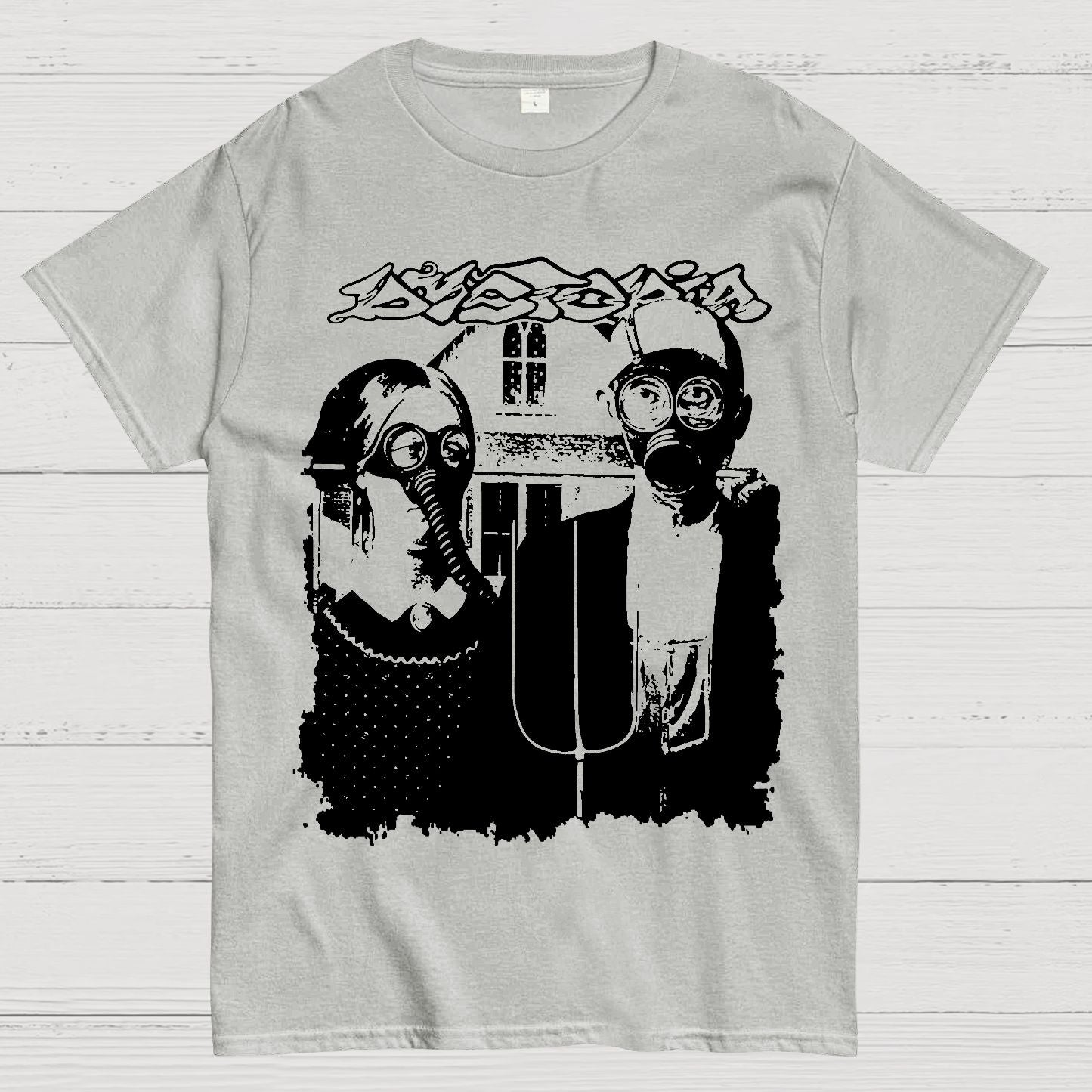 Dystopia Crust Punk Band Geek T-Shirt