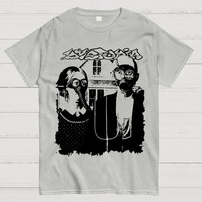 Dystopia Crust Punk Band Geek T-Shirt