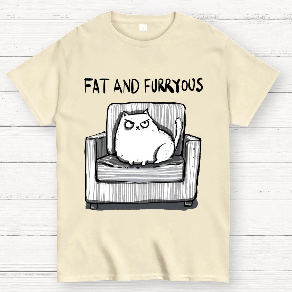 Fat and furryous Geek T-Shirt