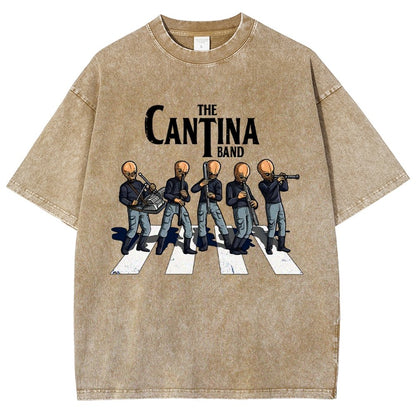 The Space Band Vintage Distressed T-shirt
