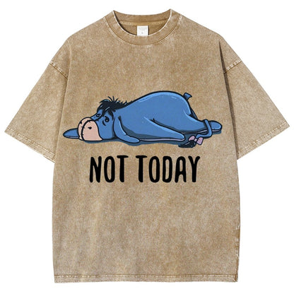 Not Today Vintage Distressed T-shirt