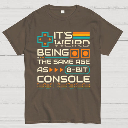 8-Bit Aged Geek T-Shirt