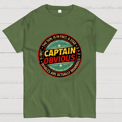 Captain Obvious Geek T-Shirt